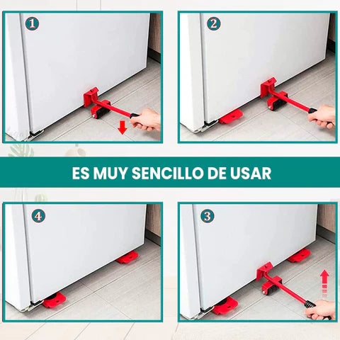 Mueve Muebles Pesados Sin Esfuerzo y Sin Dañar tu Espalda
